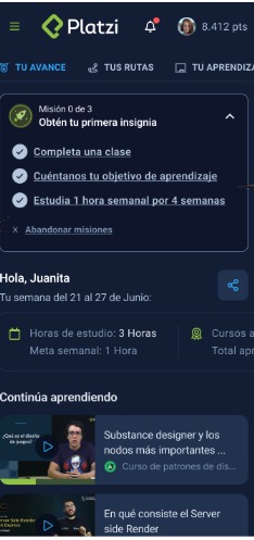 Onboarding mission, in progress