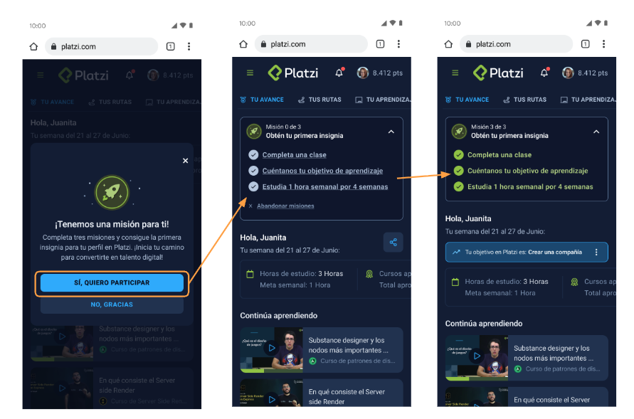 Mission-based gamification system