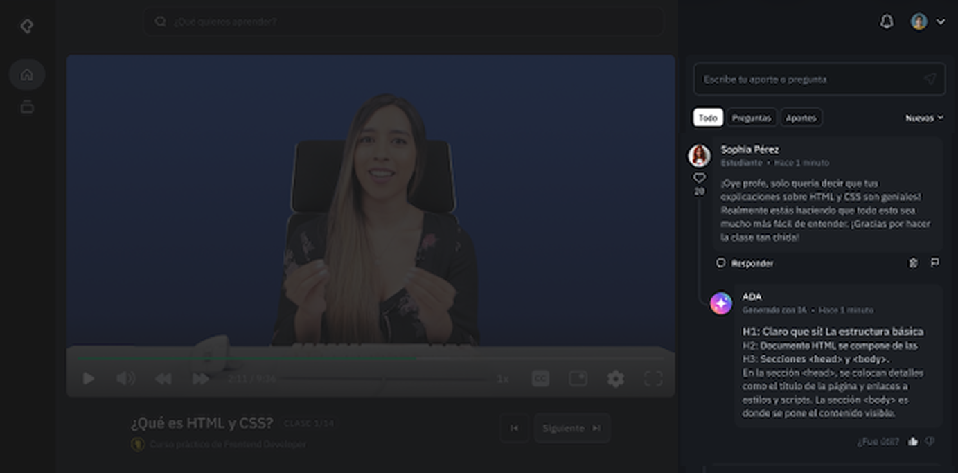 Discussion Section Integration